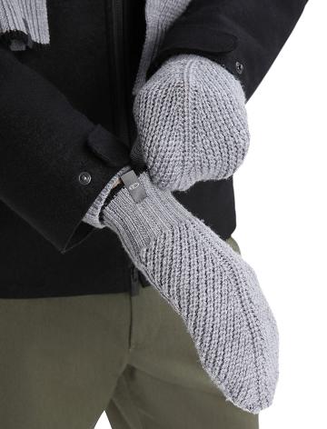 Gants Icebreaker Unisex Merino Waypoint Mittens Femme Grise Noir | FR 1503XYUF